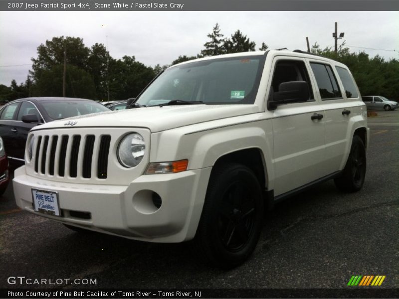 Stone White / Pastel Slate Gray 2007 Jeep Patriot Sport 4x4