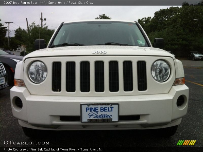 Stone White / Pastel Slate Gray 2007 Jeep Patriot Sport 4x4