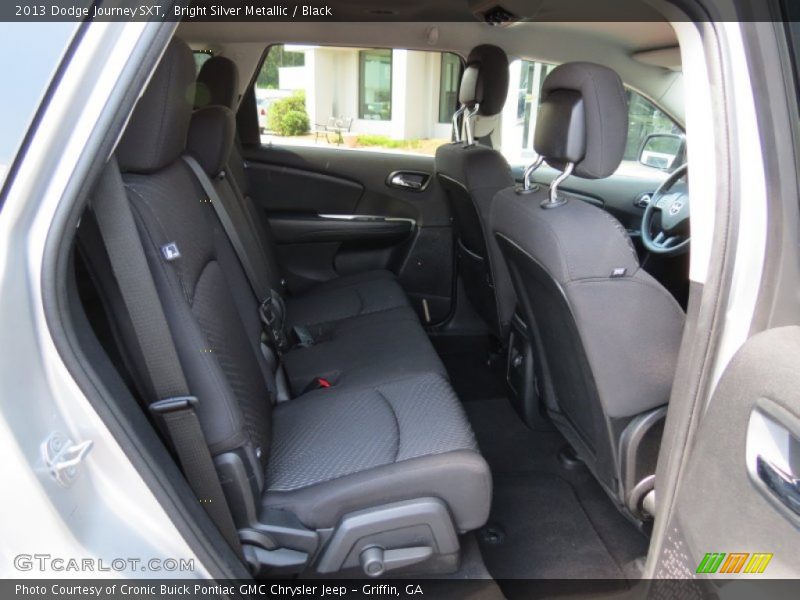 Bright Silver Metallic / Black 2013 Dodge Journey SXT
