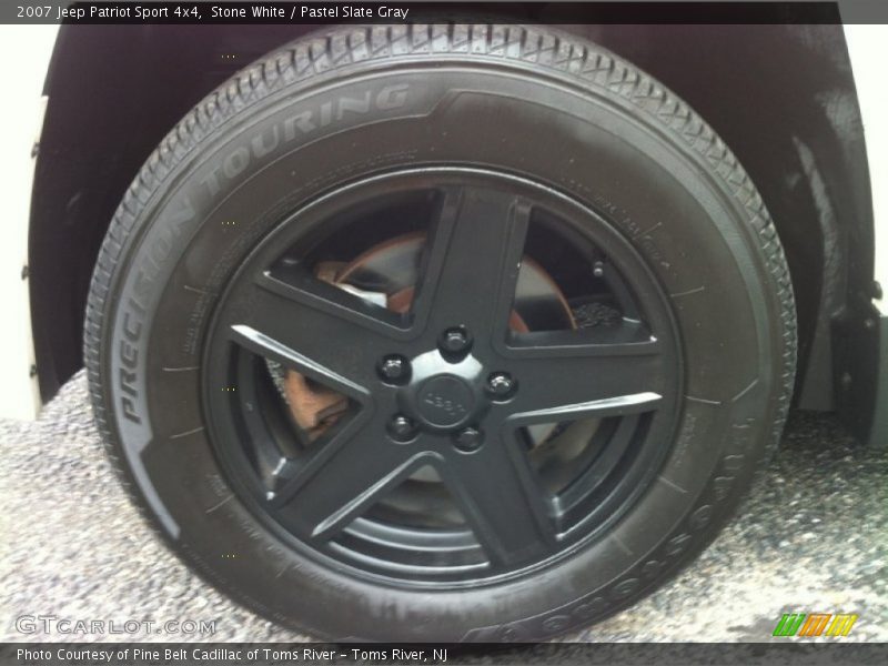 Stone White / Pastel Slate Gray 2007 Jeep Patriot Sport 4x4