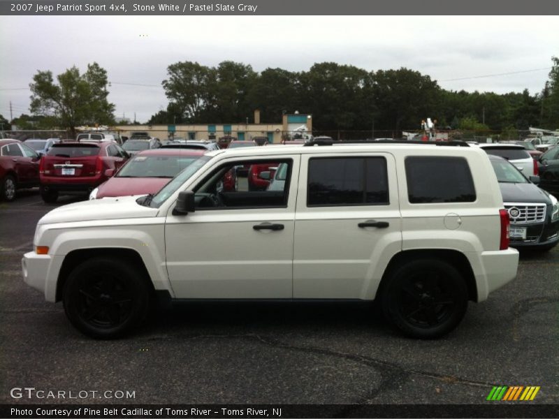 Stone White / Pastel Slate Gray 2007 Jeep Patriot Sport 4x4