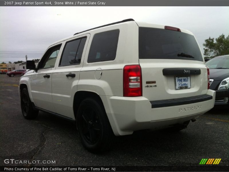 Stone White / Pastel Slate Gray 2007 Jeep Patriot Sport 4x4
