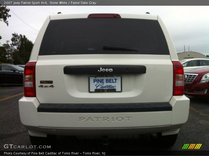 Stone White / Pastel Slate Gray 2007 Jeep Patriot Sport 4x4