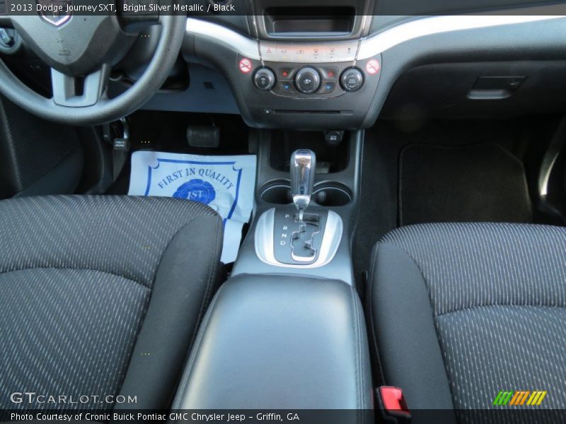 Bright Silver Metallic / Black 2013 Dodge Journey SXT
