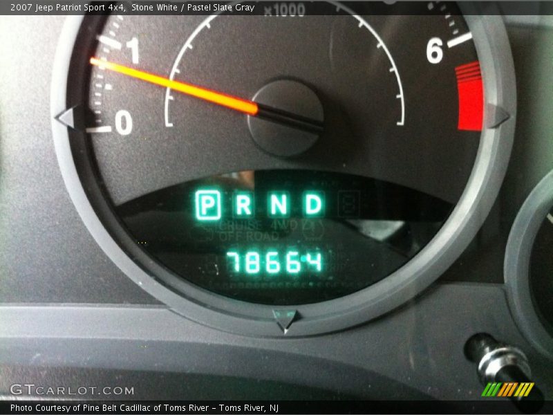 Stone White / Pastel Slate Gray 2007 Jeep Patriot Sport 4x4