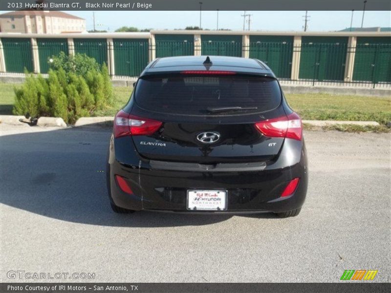 Black Noir Pearl / Beige 2013 Hyundai Elantra GT