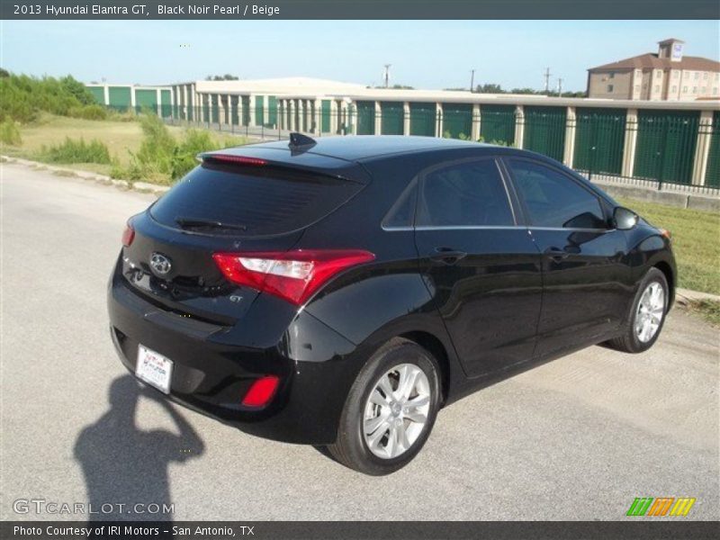 Black Noir Pearl / Beige 2013 Hyundai Elantra GT