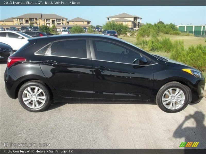 Black Noir Pearl / Beige 2013 Hyundai Elantra GT