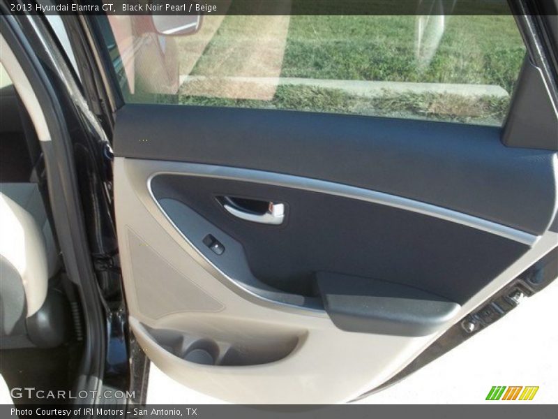 Black Noir Pearl / Beige 2013 Hyundai Elantra GT