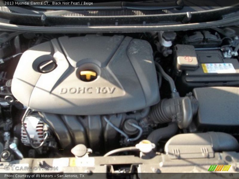 Black Noir Pearl / Beige 2013 Hyundai Elantra GT
