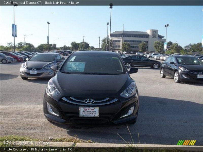 Black Noir Pearl / Beige 2013 Hyundai Elantra GT