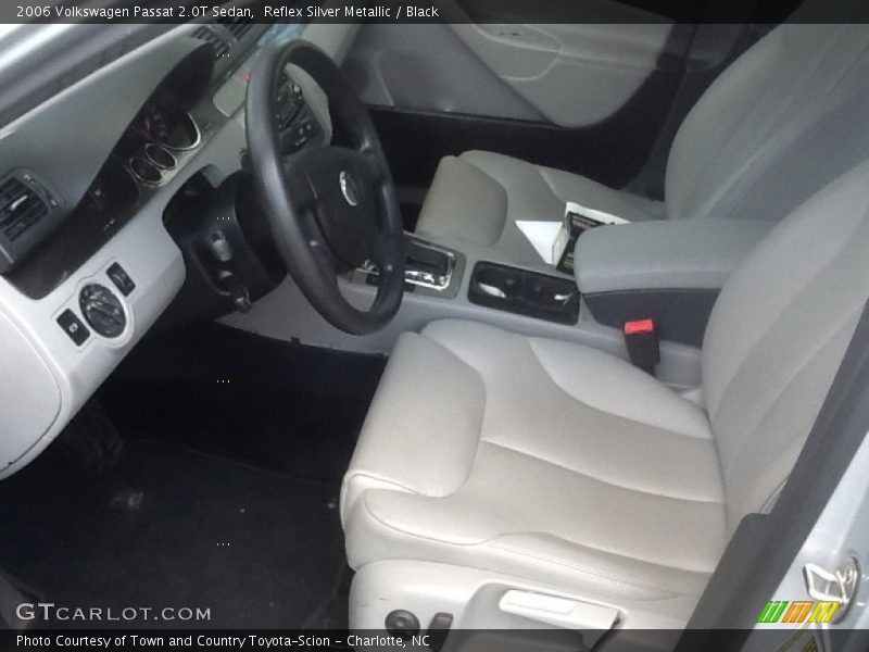 Reflex Silver Metallic / Black 2006 Volkswagen Passat 2.0T Sedan