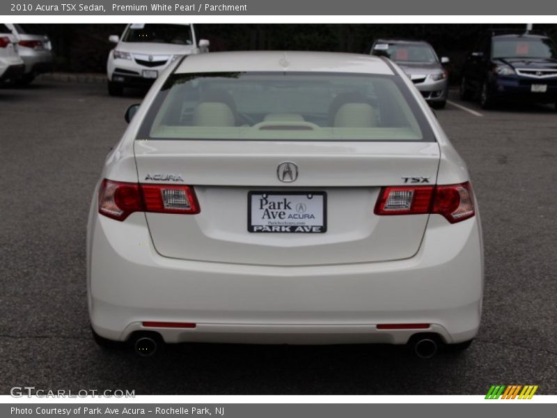 Premium White Pearl / Parchment 2010 Acura TSX Sedan