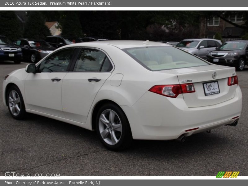 Premium White Pearl / Parchment 2010 Acura TSX Sedan