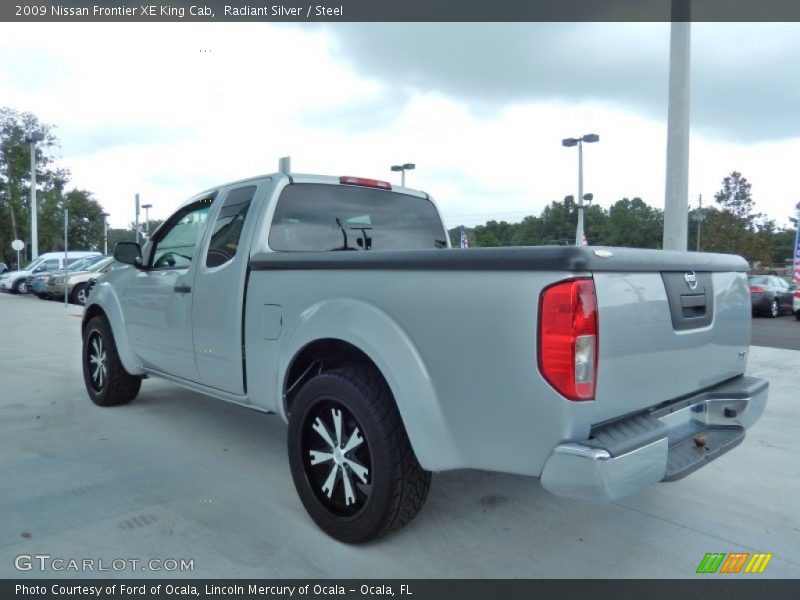 Radiant Silver / Steel 2009 Nissan Frontier XE King Cab