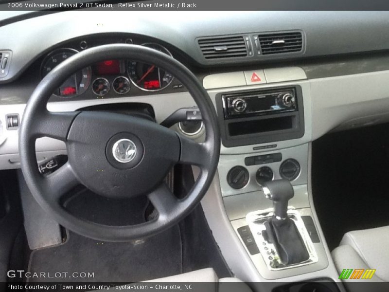 Reflex Silver Metallic / Black 2006 Volkswagen Passat 2.0T Sedan