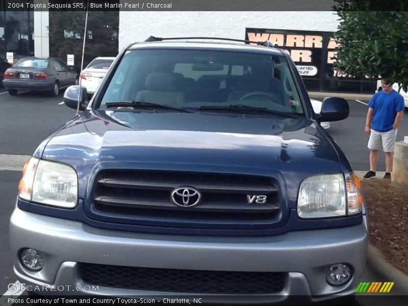 Blue Marlin Pearl / Charcoal 2004 Toyota Sequoia SR5