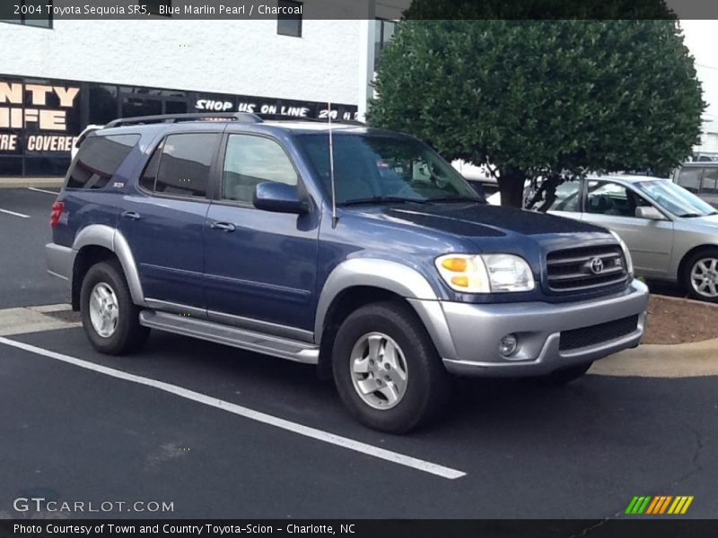 Blue Marlin Pearl / Charcoal 2004 Toyota Sequoia SR5