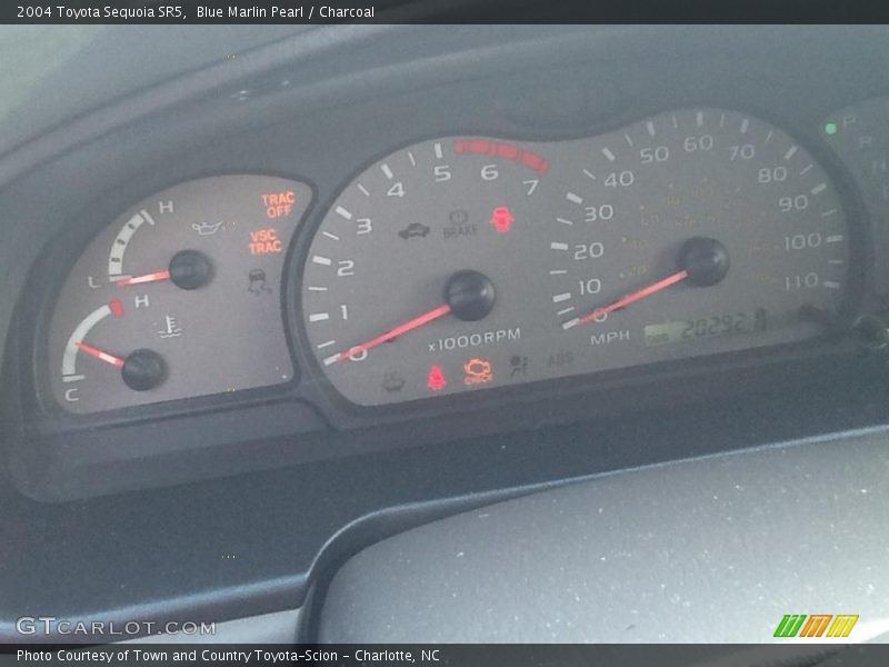 Blue Marlin Pearl / Charcoal 2004 Toyota Sequoia SR5