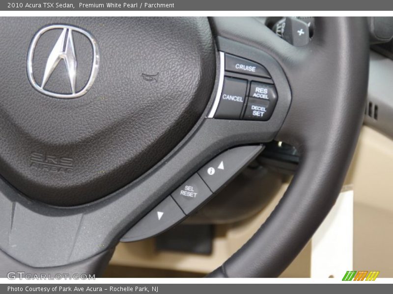 Premium White Pearl / Parchment 2010 Acura TSX Sedan