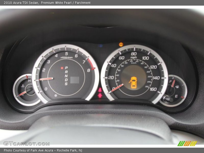 Premium White Pearl / Parchment 2010 Acura TSX Sedan