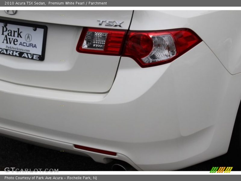 Premium White Pearl / Parchment 2010 Acura TSX Sedan