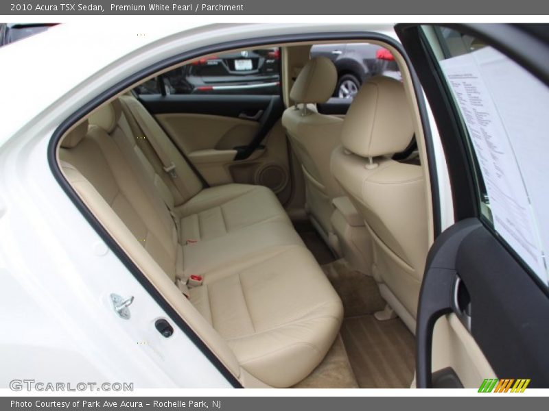 Premium White Pearl / Parchment 2010 Acura TSX Sedan