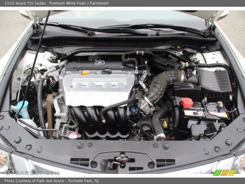 Premium White Pearl / Parchment 2010 Acura TSX Sedan