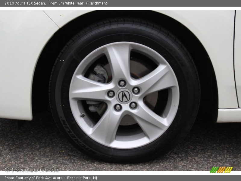 Premium White Pearl / Parchment 2010 Acura TSX Sedan