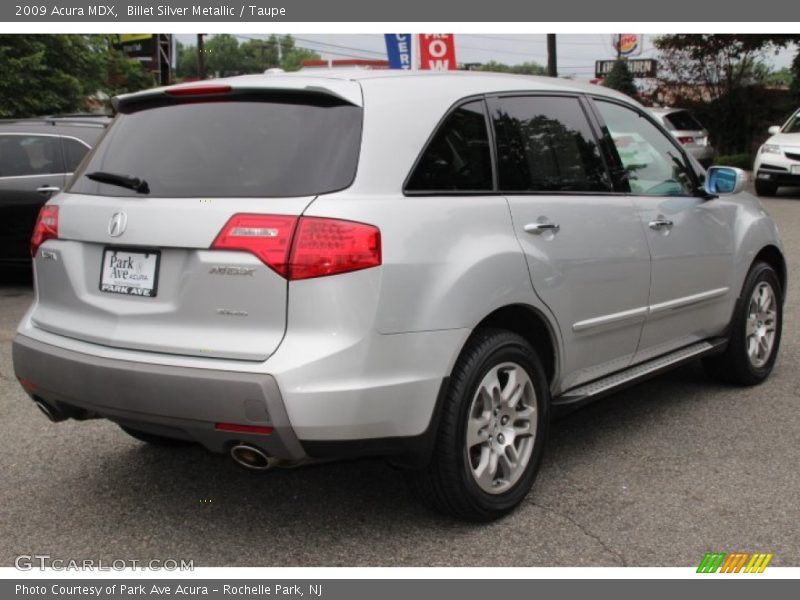 Billet Silver Metallic / Taupe 2009 Acura MDX