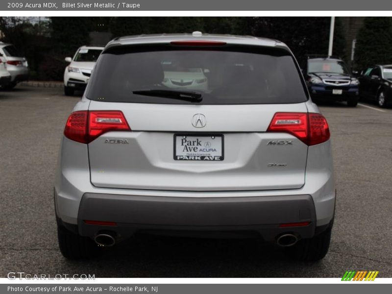 Billet Silver Metallic / Taupe 2009 Acura MDX