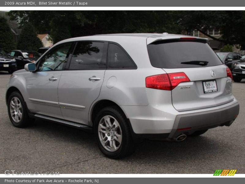 Billet Silver Metallic / Taupe 2009 Acura MDX