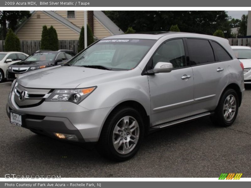 Billet Silver Metallic / Taupe 2009 Acura MDX