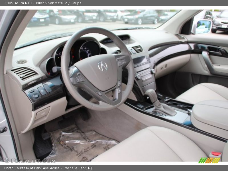 Billet Silver Metallic / Taupe 2009 Acura MDX