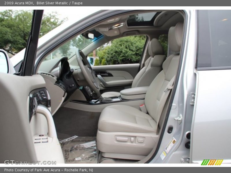 Billet Silver Metallic / Taupe 2009 Acura MDX
