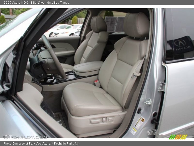 Billet Silver Metallic / Taupe 2009 Acura MDX
