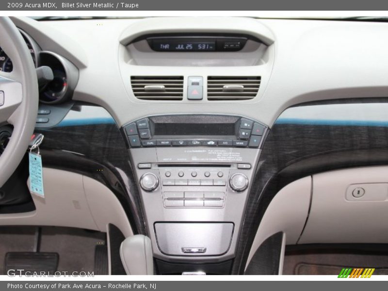 Billet Silver Metallic / Taupe 2009 Acura MDX