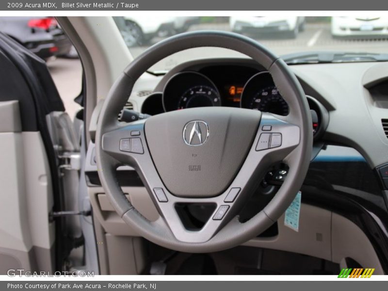 Billet Silver Metallic / Taupe 2009 Acura MDX