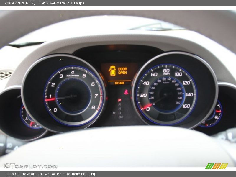 Billet Silver Metallic / Taupe 2009 Acura MDX
