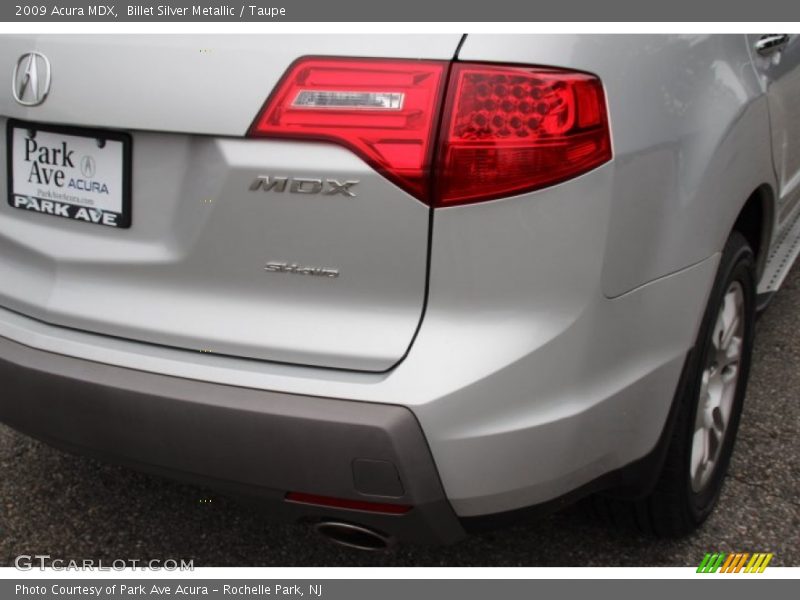 Billet Silver Metallic / Taupe 2009 Acura MDX