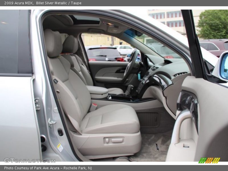Billet Silver Metallic / Taupe 2009 Acura MDX