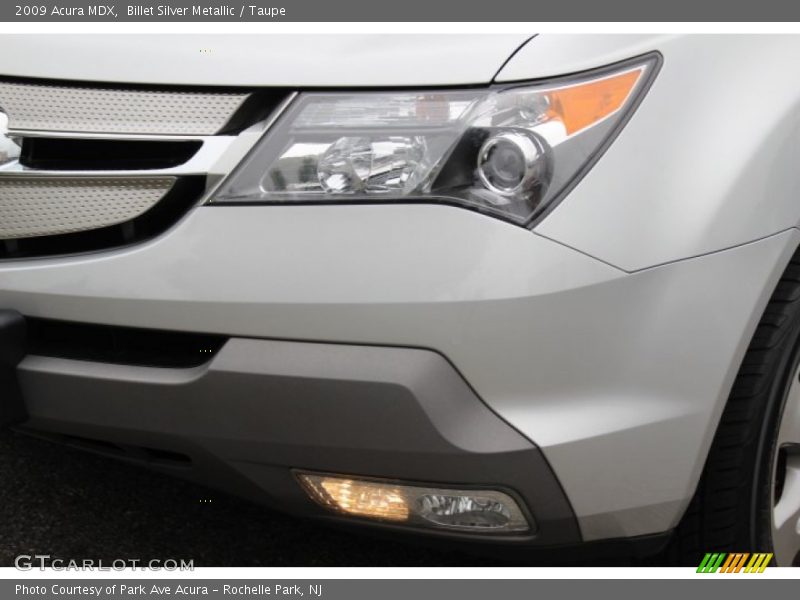 Billet Silver Metallic / Taupe 2009 Acura MDX