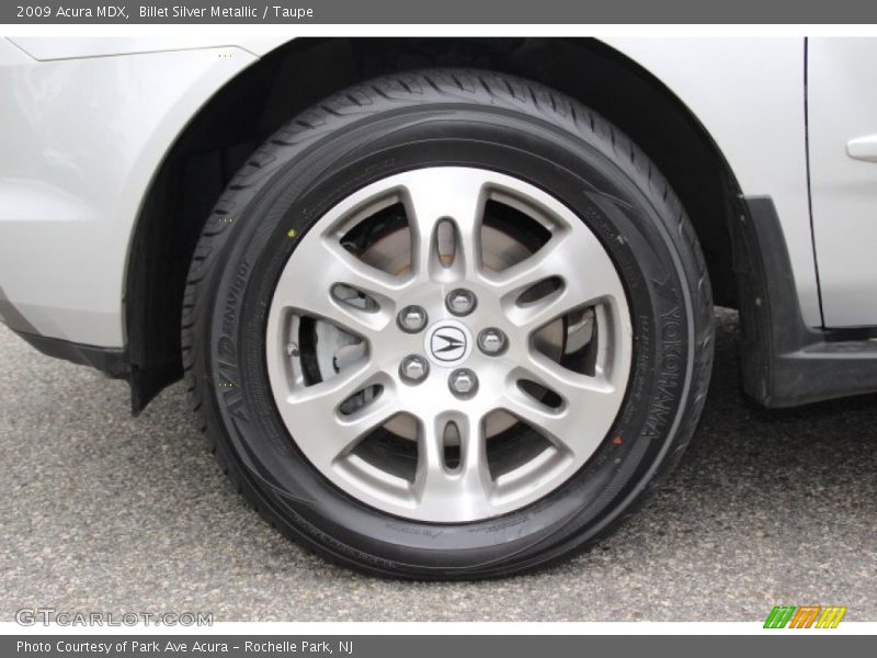Billet Silver Metallic / Taupe 2009 Acura MDX