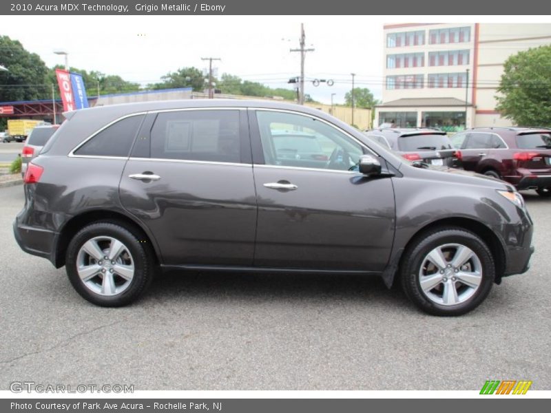 Grigio Metallic / Ebony 2010 Acura MDX Technology