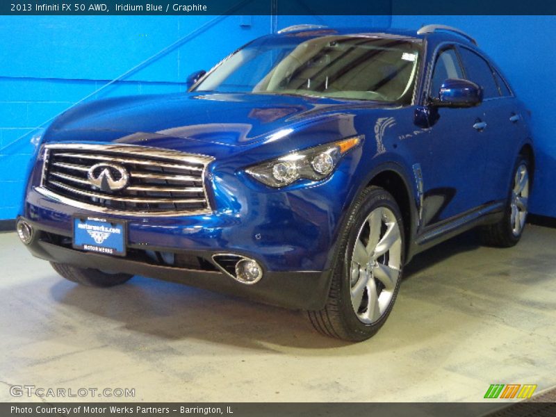 Iridium Blue / Graphite 2013 Infiniti FX 50 AWD