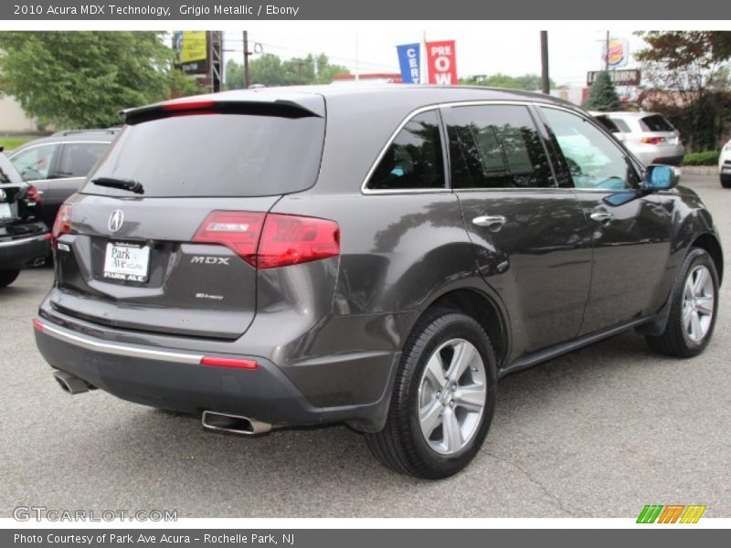 Grigio Metallic / Ebony 2010 Acura MDX Technology