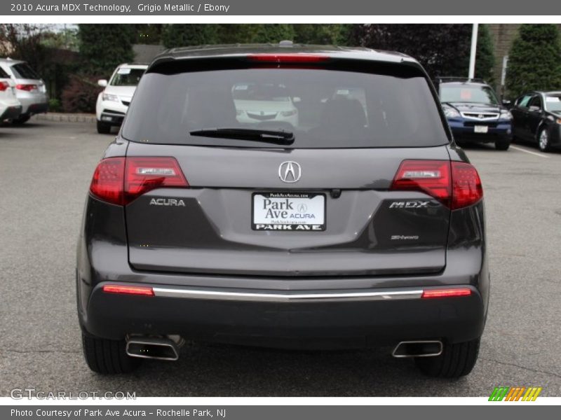Grigio Metallic / Ebony 2010 Acura MDX Technology