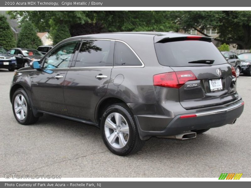 Grigio Metallic / Ebony 2010 Acura MDX Technology