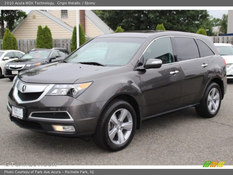 Grigio Metallic / Ebony 2010 Acura MDX Technology
