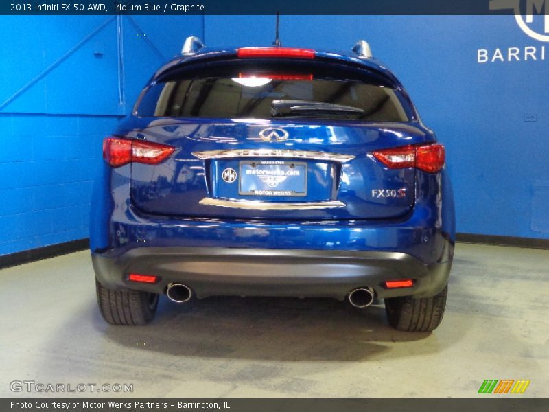 Iridium Blue / Graphite 2013 Infiniti FX 50 AWD